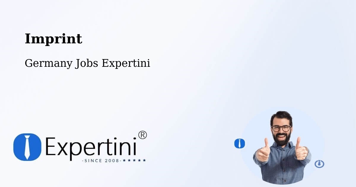 Imprint – Bischweier - Germany Jobs Expertini